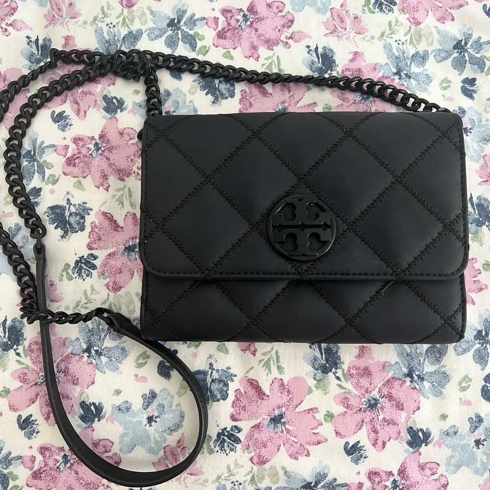 All black small Tory Burch Cross Body